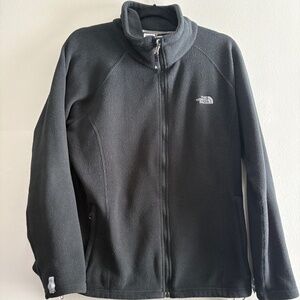 Black The North Face Fleece Jacket